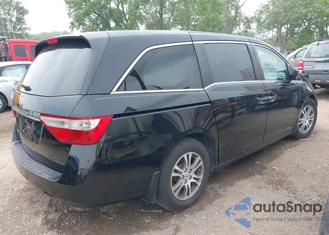 2012 Honda Odyssey Ex из США, поврежденный, VIN 5FNRL5H47CB143911